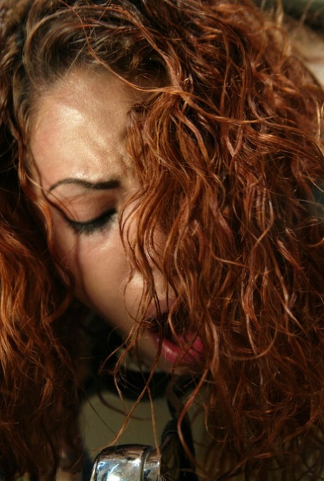 ginger long curly ted hair tattoo homemade hd pictures