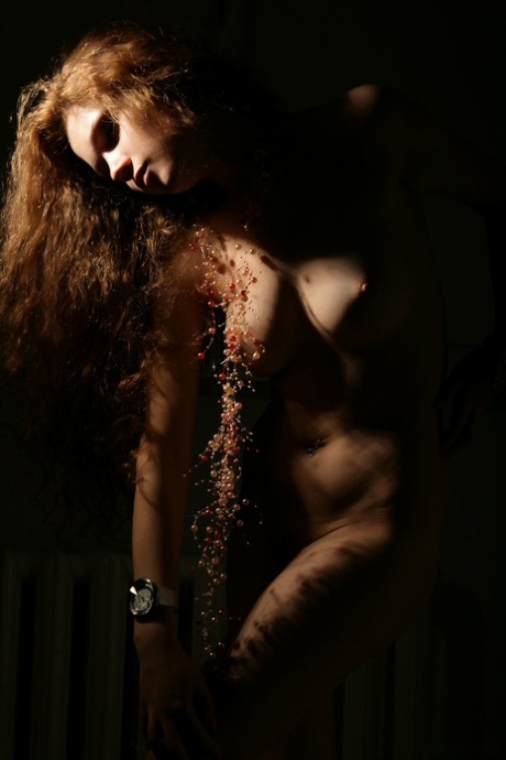 curly red hair teen art xxx photo